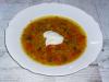 Doftande soppa med linser indisk stil