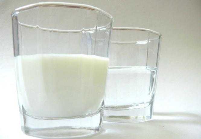 Mjölk och mineralvatten - mjölk och mineralvatten