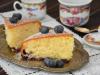 Yoghurtkaka med banan och blåbär recept steg för steg: matlagning i ugnen