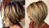 3 kvinnor hårklippning, vilket kommer att göra bilden av "dyra" och elegant