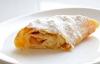 Diet apple strudel i pitabröd: recept steg för steg