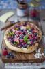 Söt blåbärspizza för sommaren: recept steg för steg