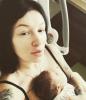 "Sag och ser ut som ett rivjärn": Anastasia Prikhodko visade magen efter att ha fött