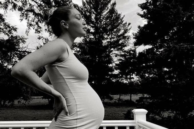 Gigi Hadid berättade hur hon kombinerade graviditet med en modellkarriär